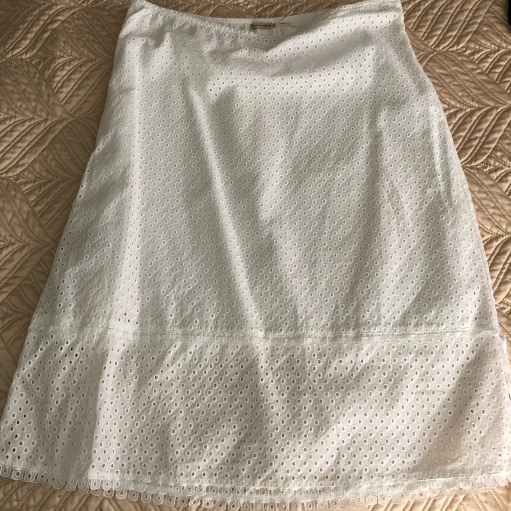 MaxStudio eyelet skirt, Size S